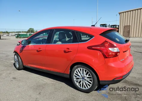 2012 Ford Focus Sel z USA, uszkodzony, nr VIN 1FAHP3M2XCL358467